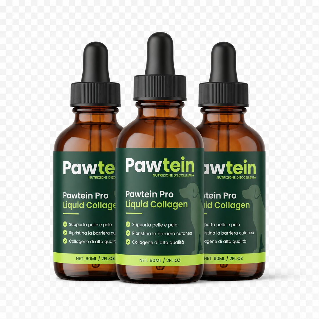 Collagene Liquido per Cani – Stop a Prurito, Allergie e Infezioni