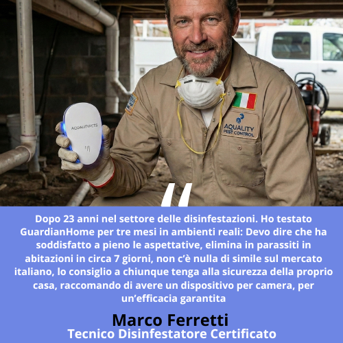 GuardianHome™ 2026 Repellente per insetti di ultima generazione - Elimina i parassiti in 7 giorni