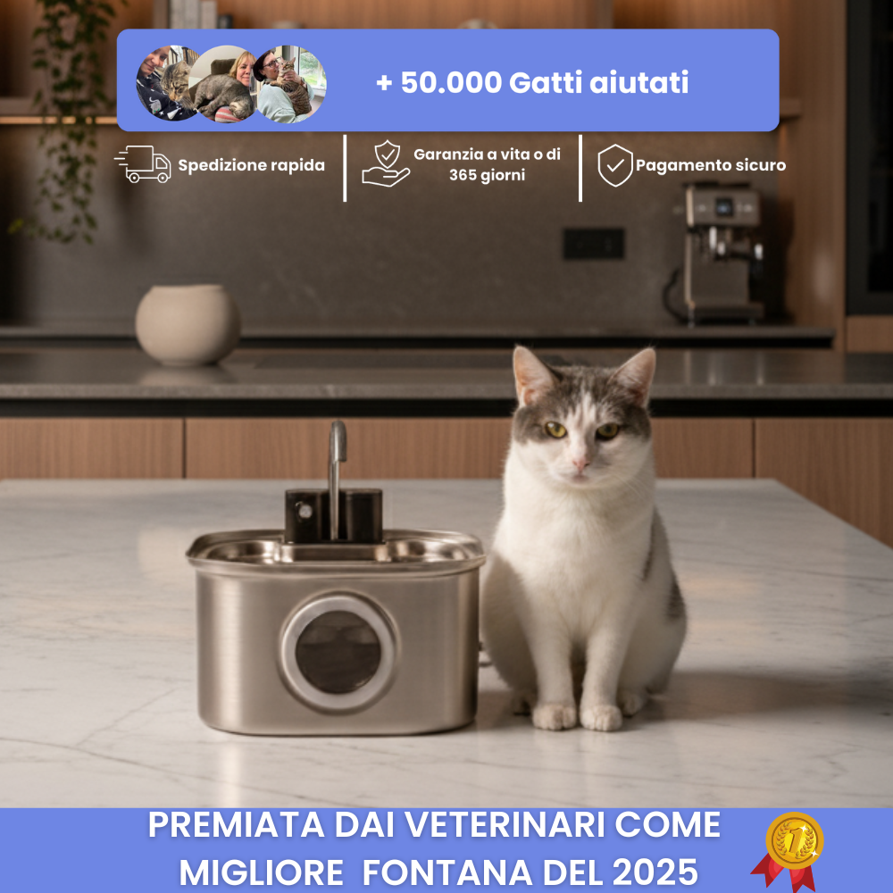 La AqualityPets™  Wireless + Sensore di movimento integrato
