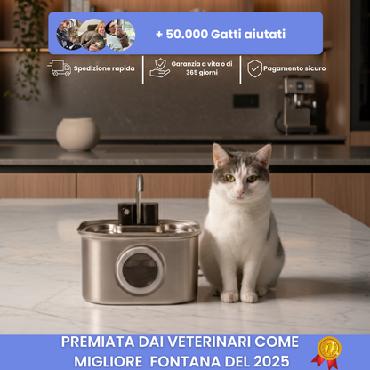 La AqualityPets™  Wireless + Sensore di movimento integrato