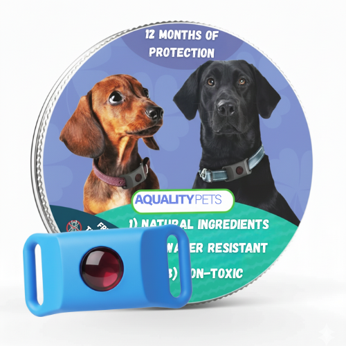 Protect your dog naturally against ticks, sand flies and fleas | 12 months of protection