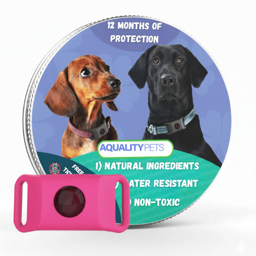 Protect your dog naturally against ticks, sand flies and fleas | 12 months of protection