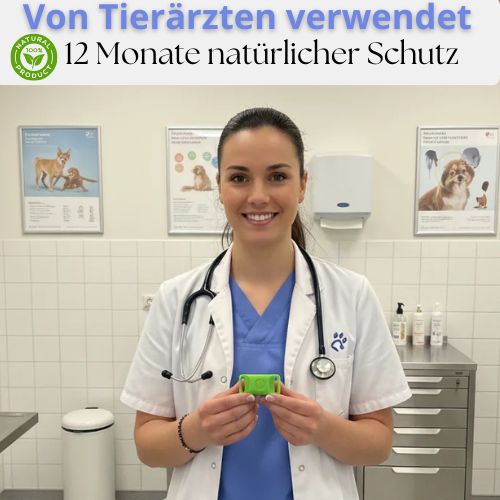 Schützen Sie Ihren Hund auf natürliche Weise vor Zecken, Flöhen und Insekten | 12 Monate Schutz