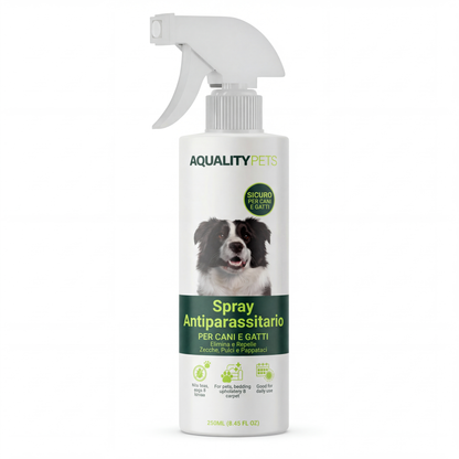 Spray antiparassitario | 100% naturale per cani