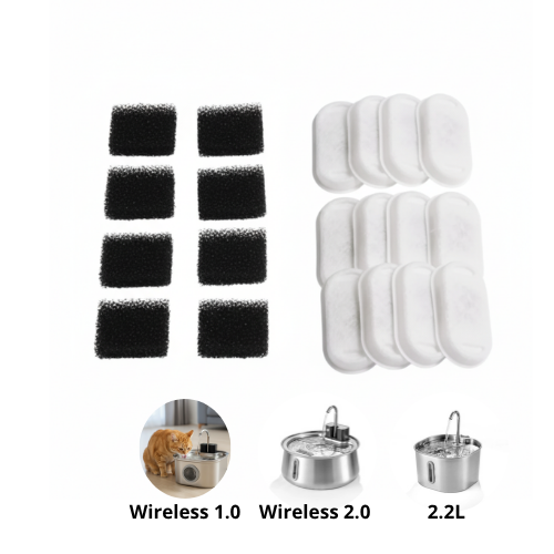 Filtri di Ricambio AqualityPets 2.0 Wireless